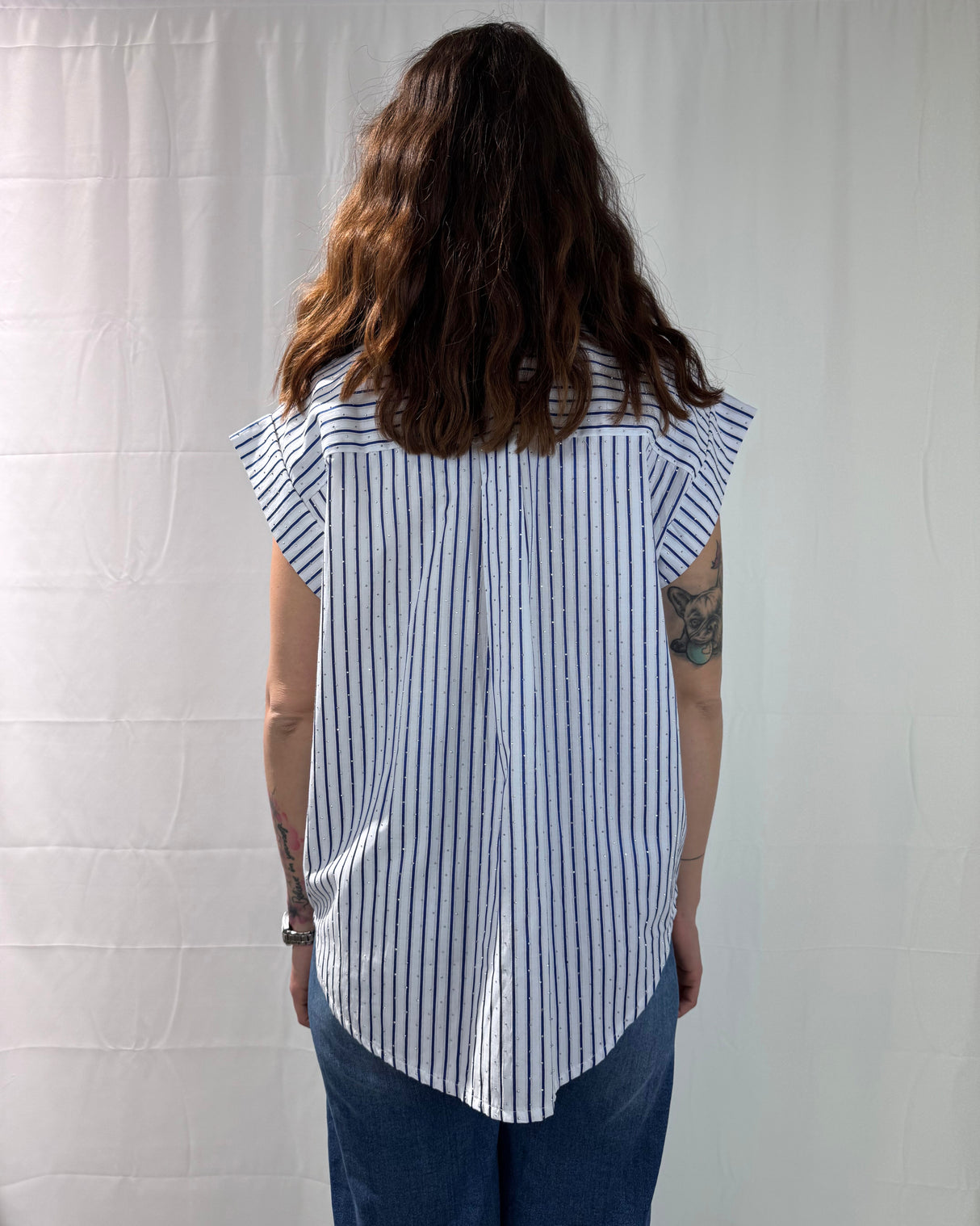 FLANK SLEEVE SHIRT WITH POCKET