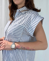 FLANK SLEEVE SHIRT WITH POCKET