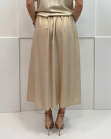 LONG GOLD SKIRT