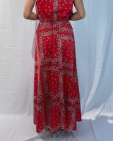 BANDANA PRINT SKIRT