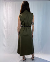 COTTON CHEMISIER WITH BANDANA PRINT INSERTS