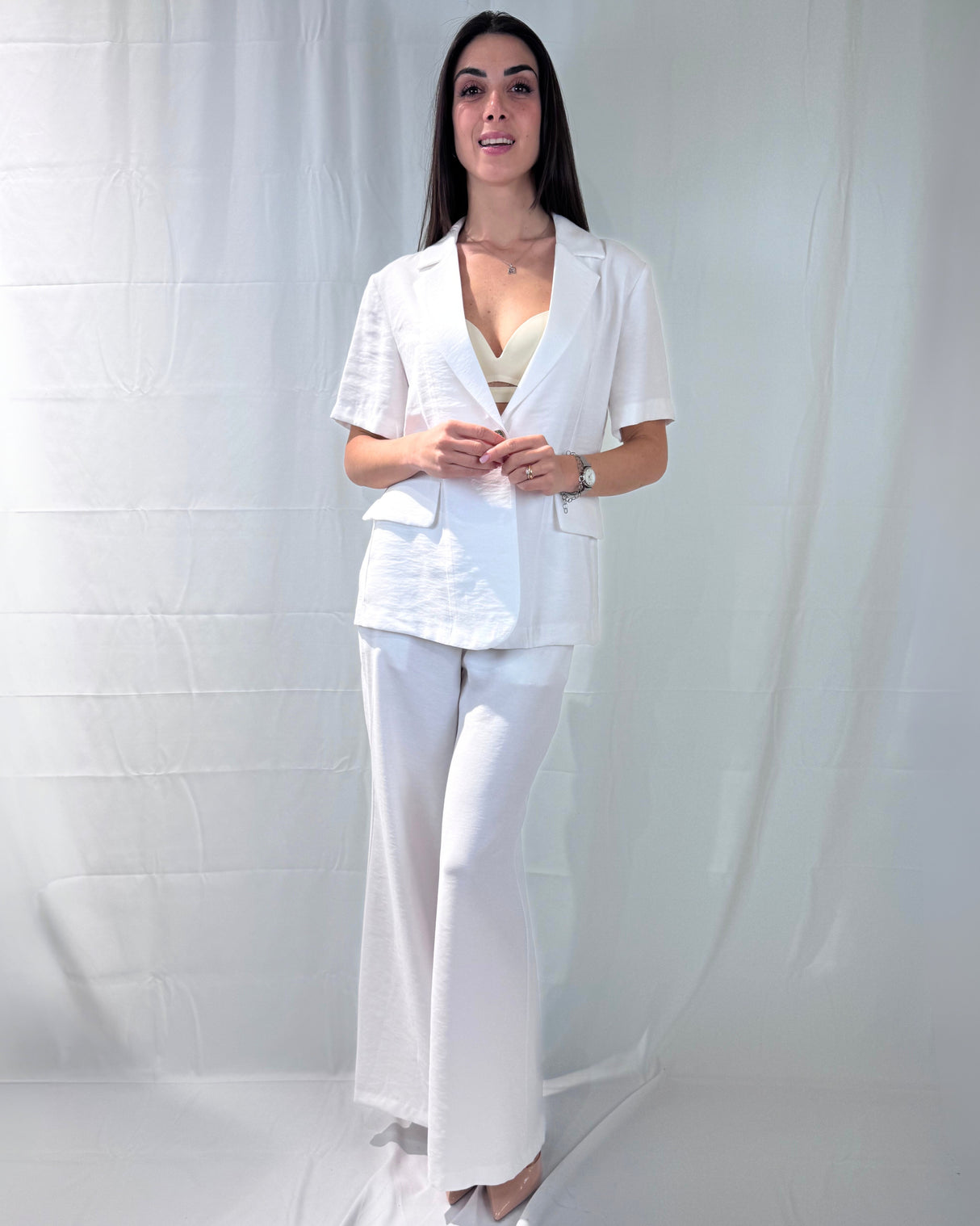 SHORT SLEEVE BLAZER