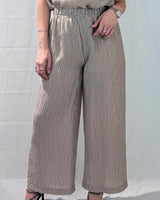 LYOCEL PANTS EMBOSSED FABRIC