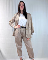 STRIPED TROUSERS