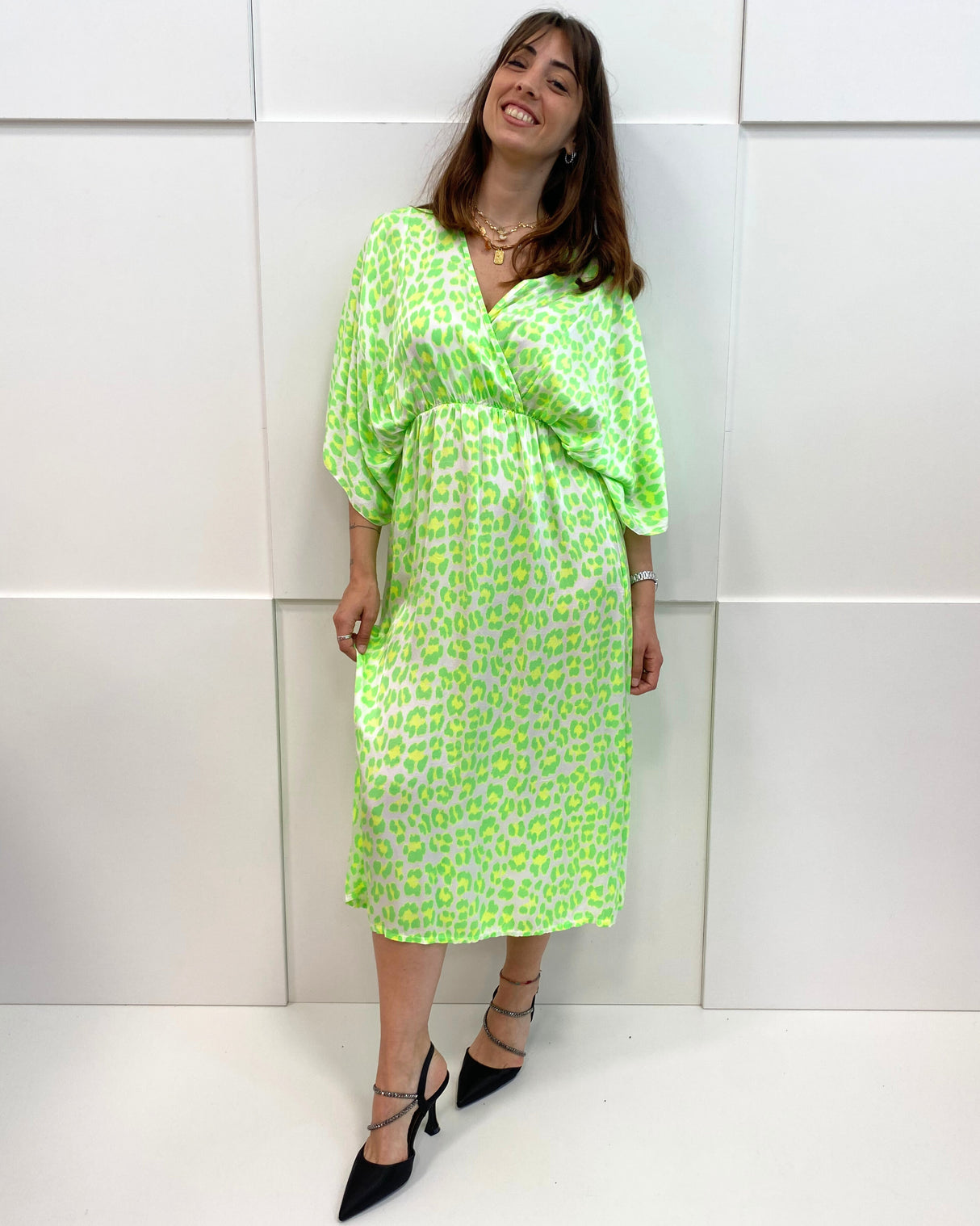 SPOTTED DRESS