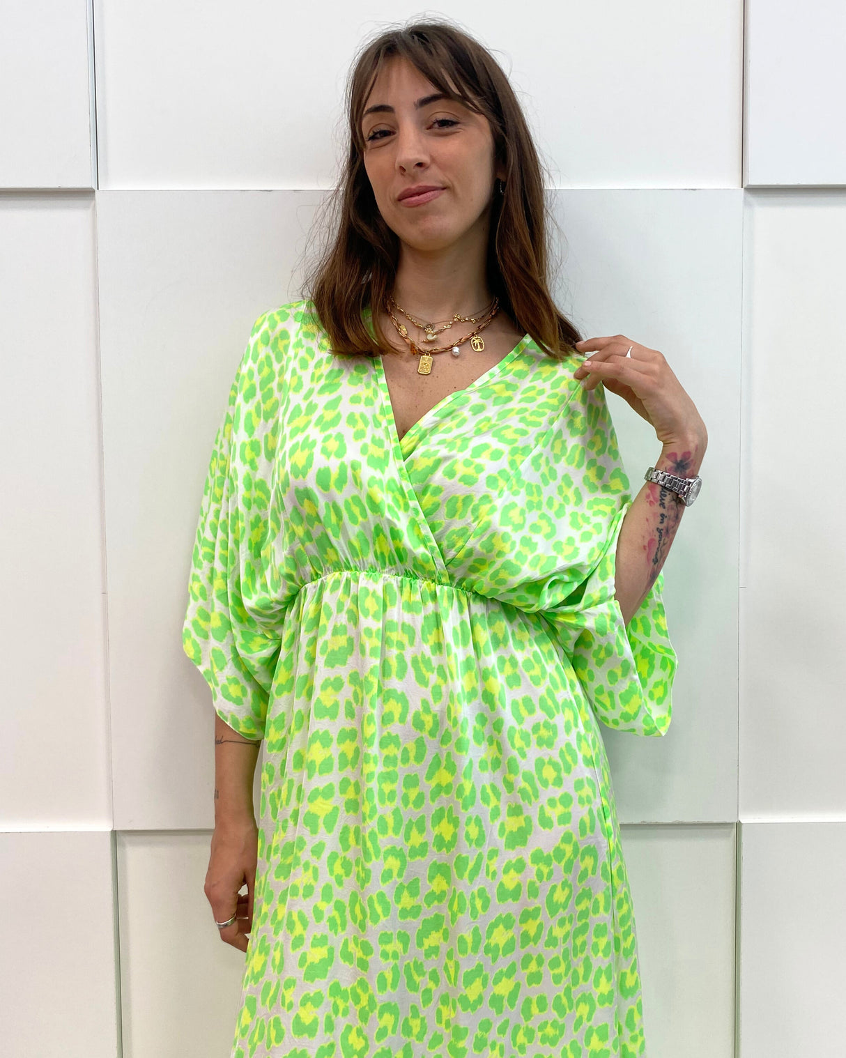 SPOTTED DRESS