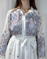 EMBROIDERED DRESS