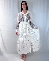 EMBROIDERED DRESS