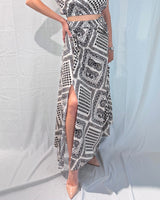 BANDANA PRINT SKIRT