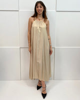 LONG GOLD DRESS