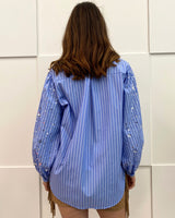 GLITTER SLEEVE SHIRT