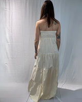 LONG DRESS WITH BREAST RING CUPS